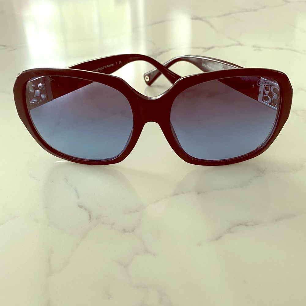 Coach Adelle black sunglasses